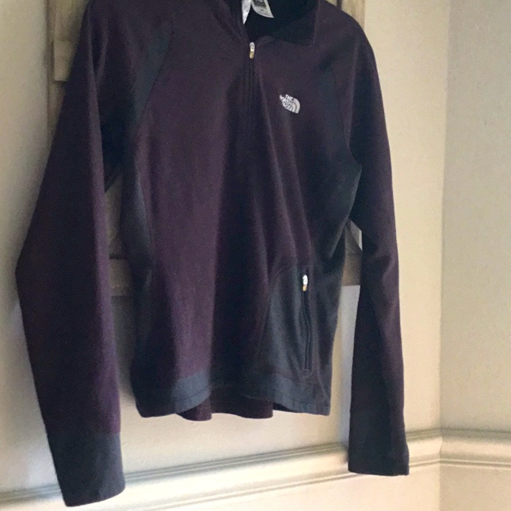 The North Face flight series 1/3 zip fleece top